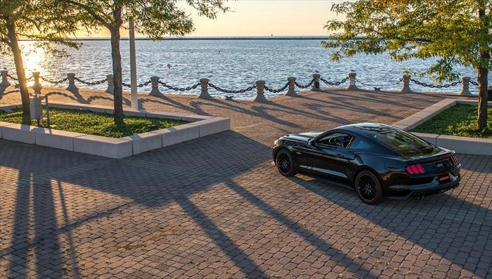 Sport / 3.0 in Axle-Back 4.0 in Twin Tips | 2015-2017 Mustang GT 5.0L V8 Coupe (14334)