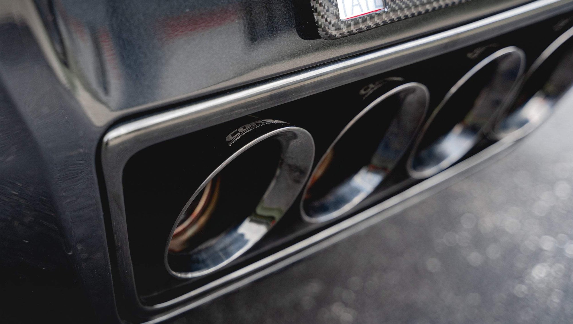 CORSA PERFORMANCE Active Valve (NPP) Exhaust 2015-2019 C7 Chevrolet Corvette 2.75" Dual Rear Exit Active Valve, Axle-Back, Exhaust System with Quad 4.5" Tips (14777) Sport to Xtreme Sound Level