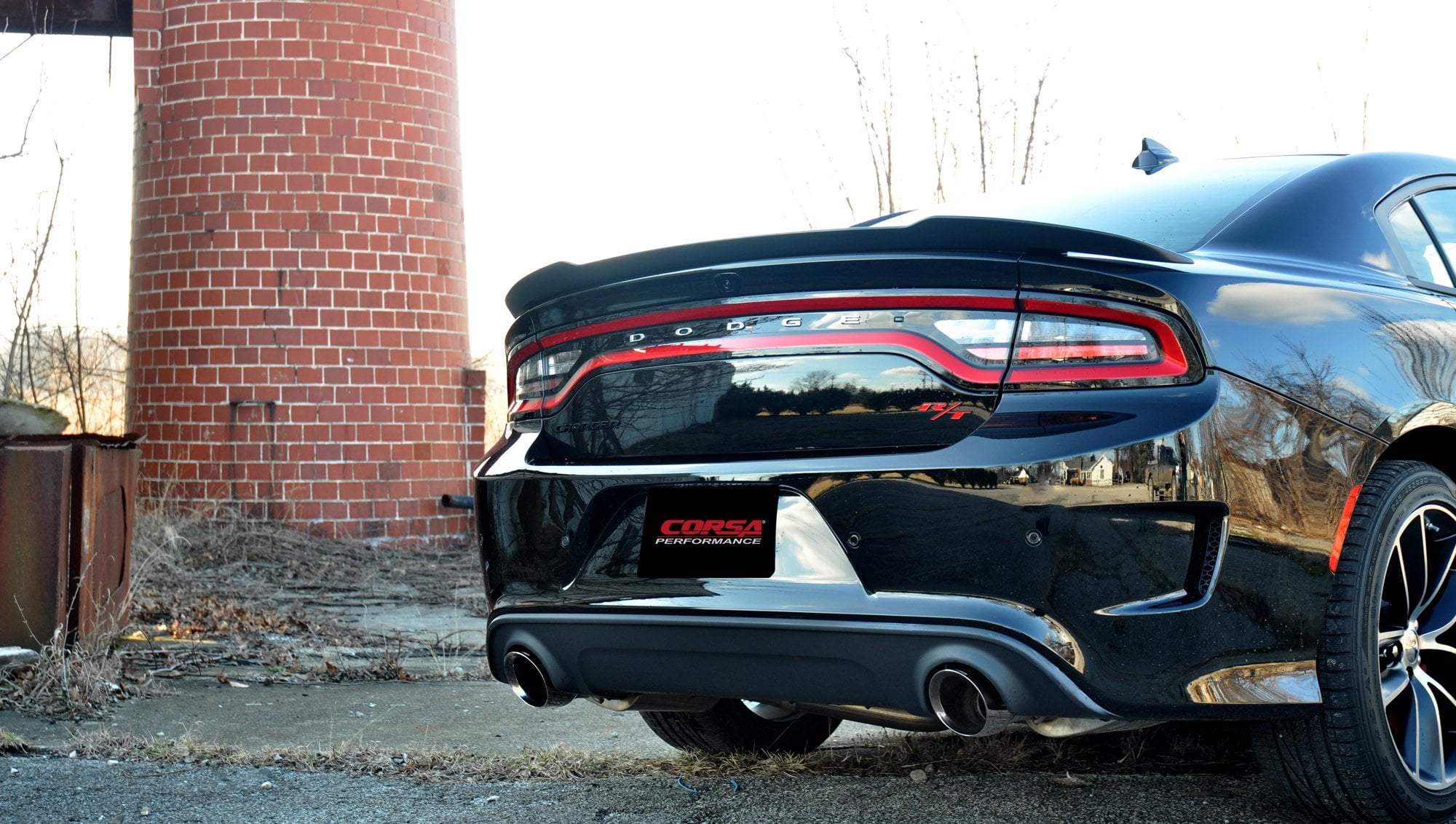 Sport / 2.75 in Axle-Back Single 4.5 in Tips | 2015-23 Charger, 300 5.7L 6.4L 6.2L (21019)
