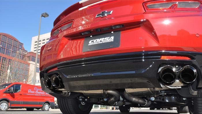 Xtreme, Sport / Axle-Back 4.0 in Twin Tips | 2016-2024 Camaro SS ZL1 (14784, 14786)