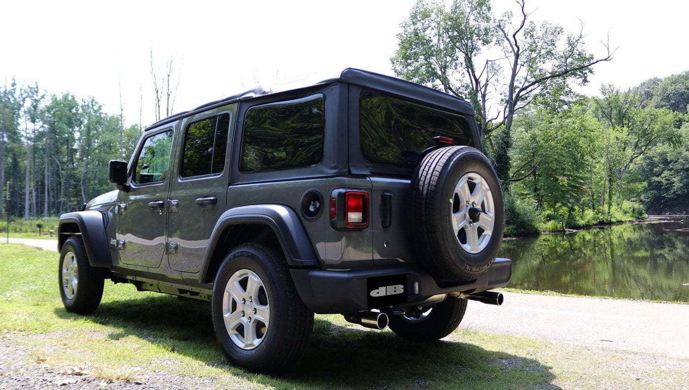 Sport, Touring / 2.5 in Axle-Back Rolled 4.0 in | 2018-23 Jeep Wrangler JLU/JL 3.6L, 2019-23 2.0T (21014, 21016)