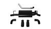 dB Axle-Back Exhaust Black Powder Coat / Dual Rear Exit- Rolled 3.5&quot; / Sport 2018-2020 Jeep Wrangler JL, 3.6L / 2.0L 2.5&quot; Dual Rear Exit Axle-Back Exhaust System with 3.5&quot; Tips (21014) Sport Sound Level