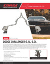 Xtreme Valved / 2.75 in Cat-Back 3.5 in Tips | 2015-2022 Challenger 6.4L, 6.2L (21070)