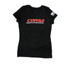 Black / CORSA Women&#39;s T-Shirt | Exhaust Tips