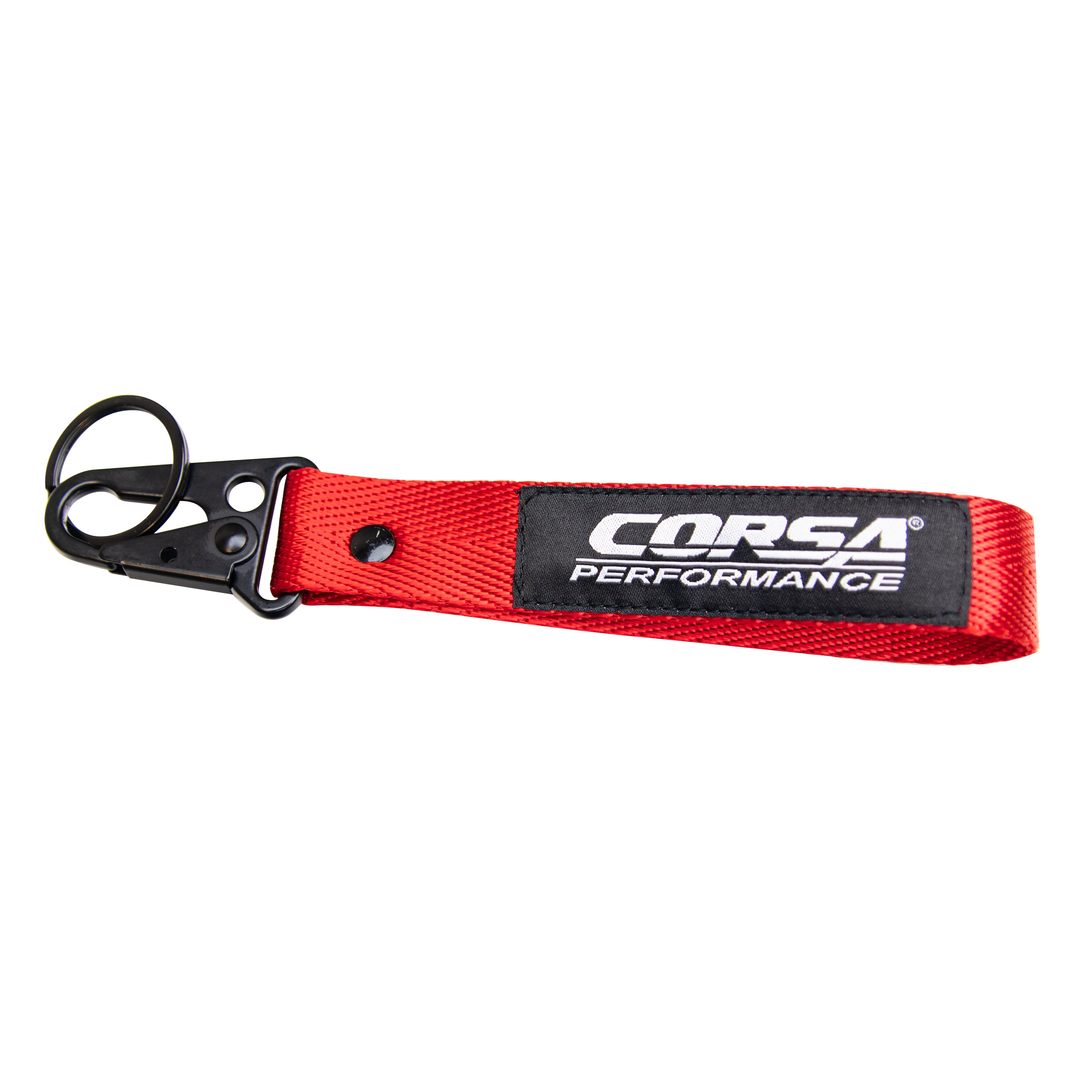 Red / CORSA Heavy Duty Keyloop | Keychain Lanyard