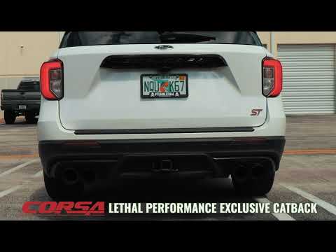 2020-22 Ford Explorer ST Downpipe | Shop Sport / 2.5 in Cat-Back
